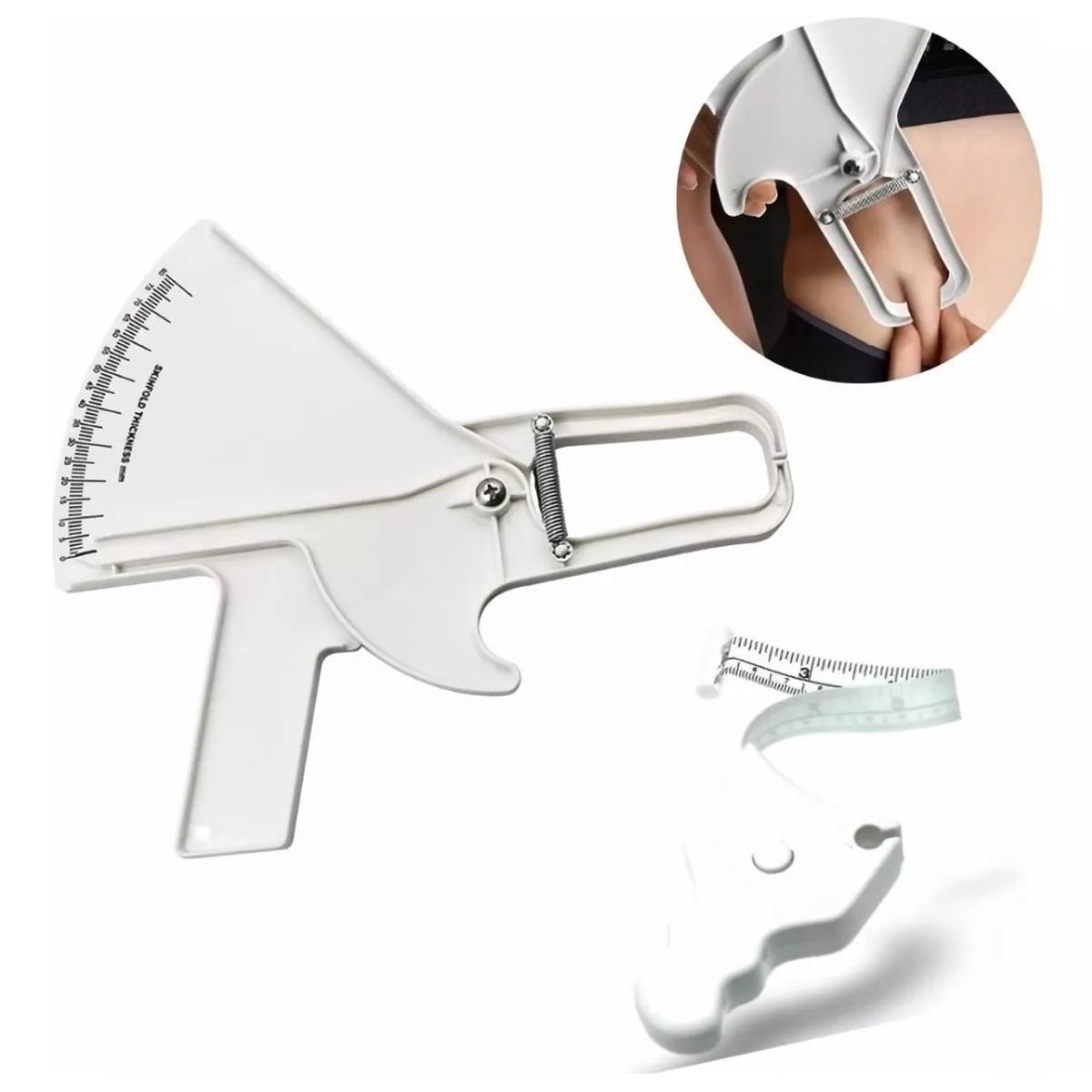 KUANGYE - Calipers Medidor De Grasa Corporal Adipometro  Huincha