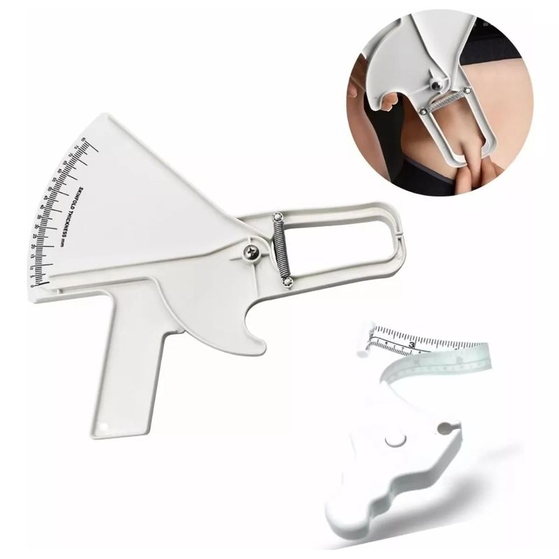 KUANGYE - Caliper Medidor De Grasa Corporal Adipometro  Huincha