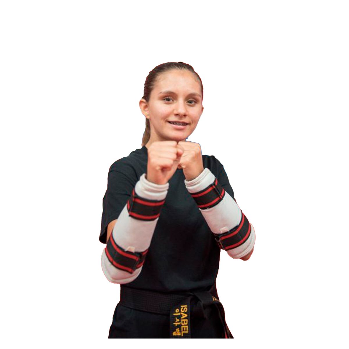 SDFIT - Set Par Canilleras  Par Antebraceras Starlight Taekwondo L