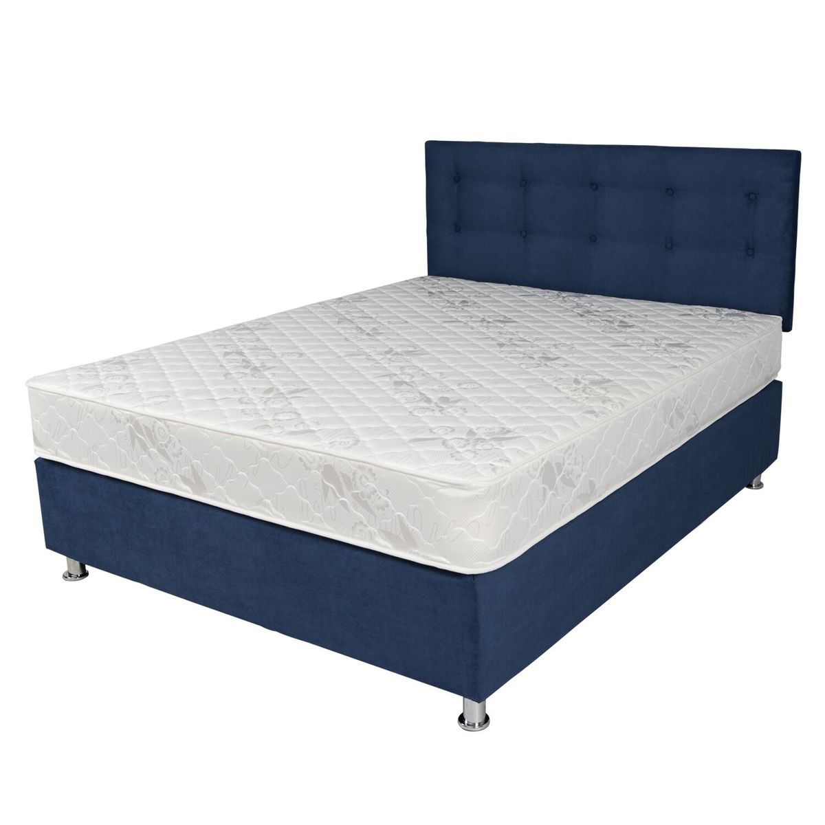 SPOMO - Box Americano Alegro T3500 Capitoné 2 PL Azul