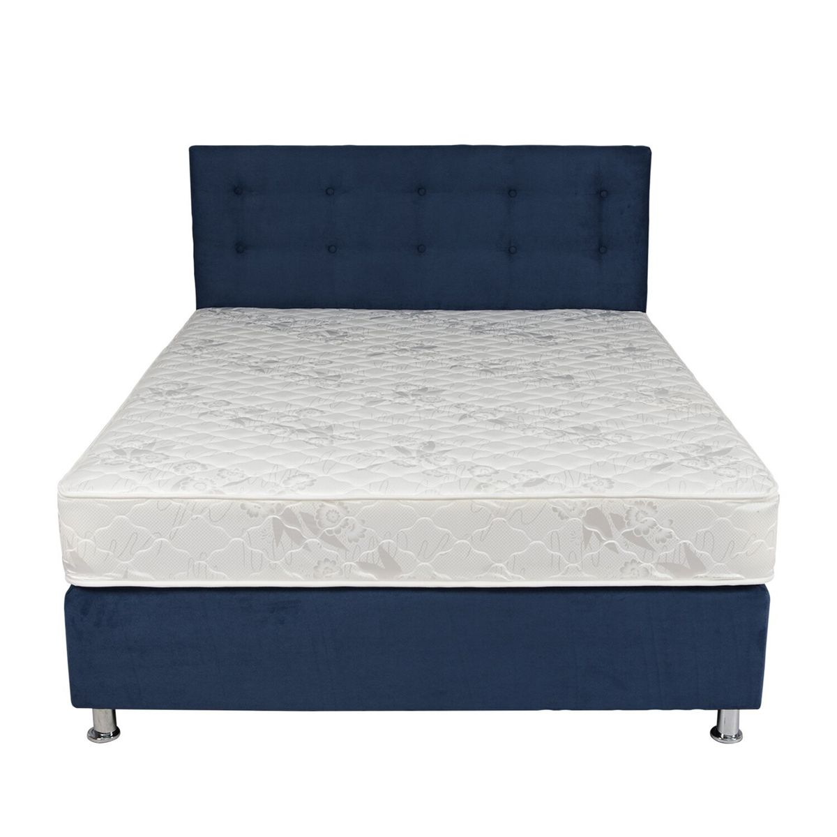 SPOMO - Box Americano Alegro T3500 Capitoné 2 PL Azul