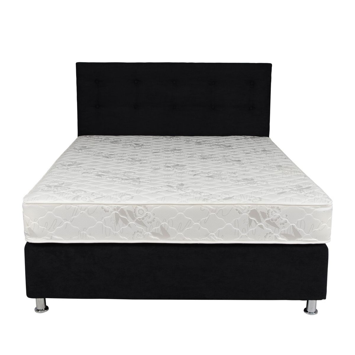 SPOMO - Box Americano Alegro T3500 Capitoné 2 PL Negro