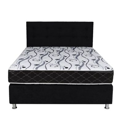 Imagen 2 del producto Box Americano Alegro T3500 Capitoné Black 2 PL Negra