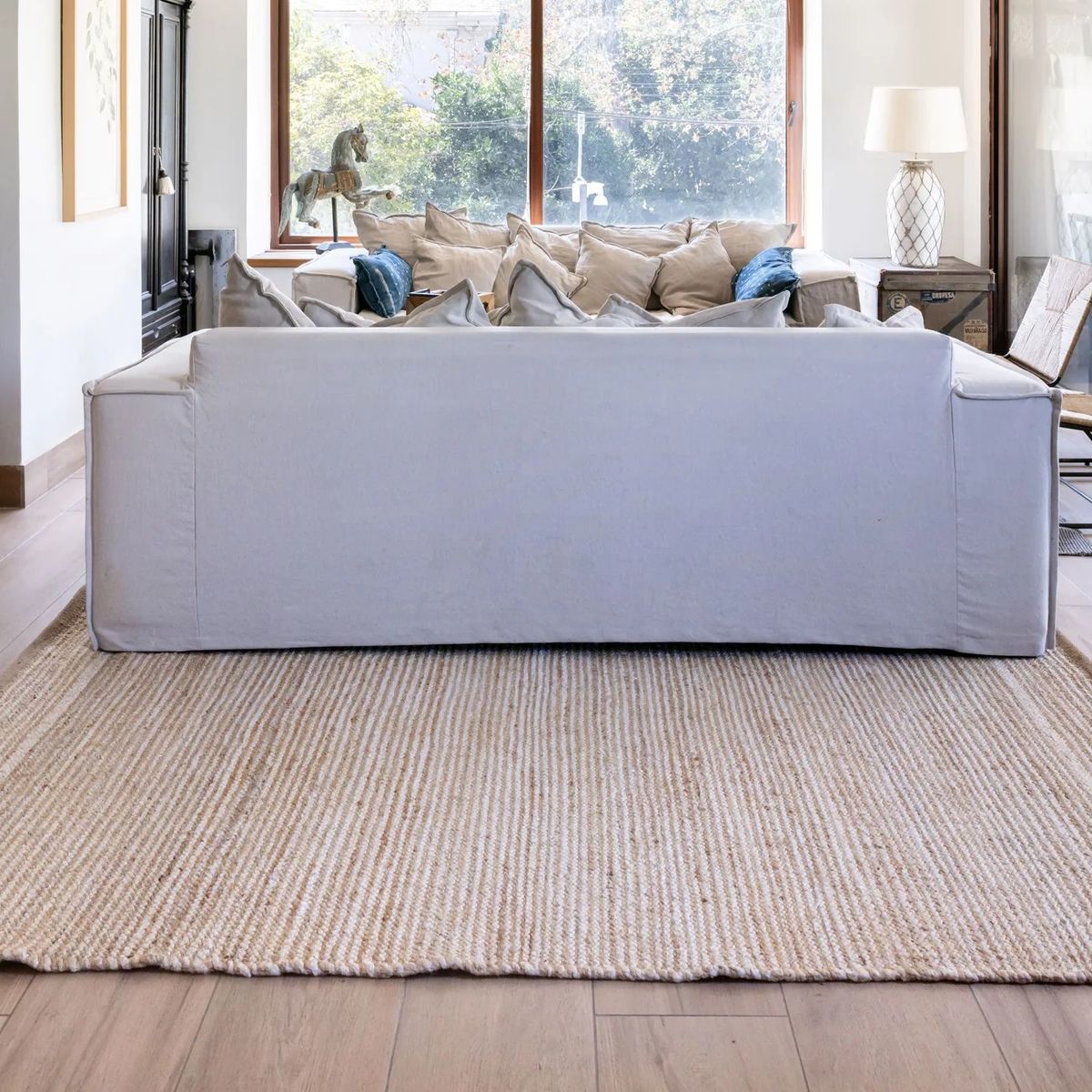 TRIBUS DEL MUNDO - Alfombra Yute Thane 250 x 350 cm