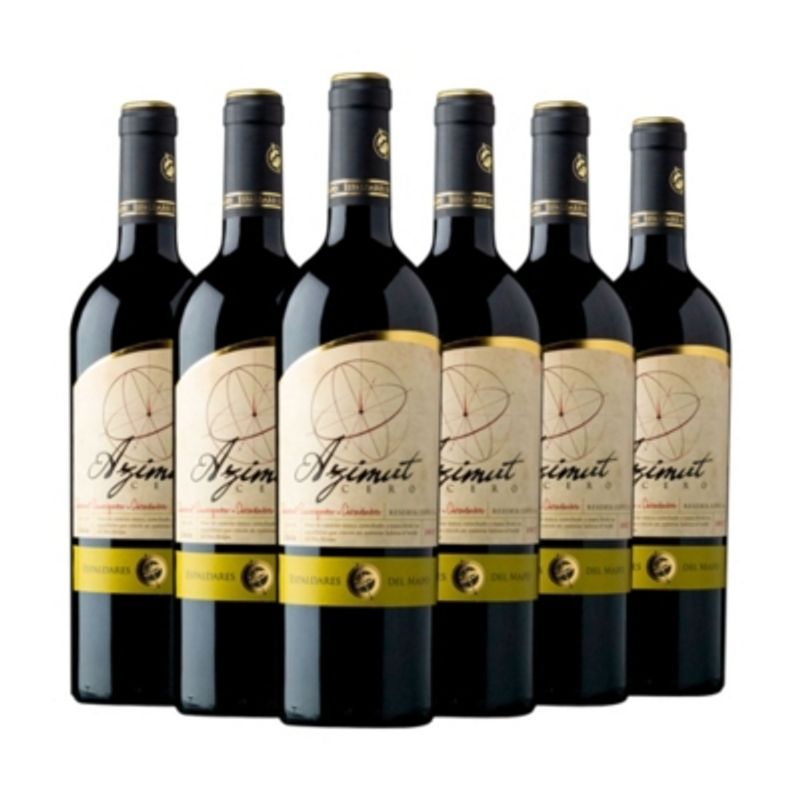 AZIMUT CERO R S - CAJA X 6 VINOS RESERVA AZIMUT CERO ENSAMBLAJE