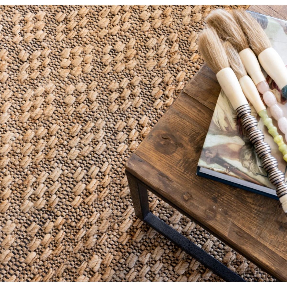 TRIBUS DEL MUNDO - Alfombra Yute Madurai 250 x 350 cm