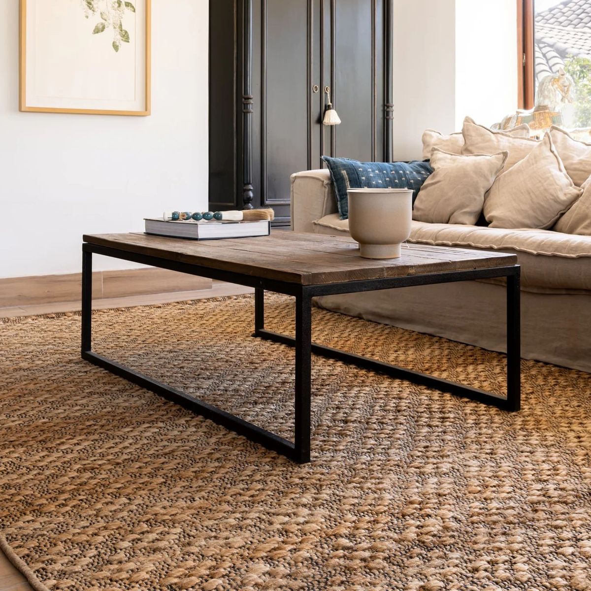 TRIBUS DEL MUNDO - Alfombra Yute Madurai 170 x 240 cm