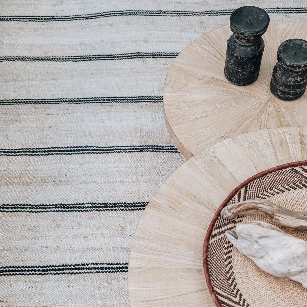 TRIBUS DEL MUNDO - Alfombra Yute Kanpur 250 x 300 cm