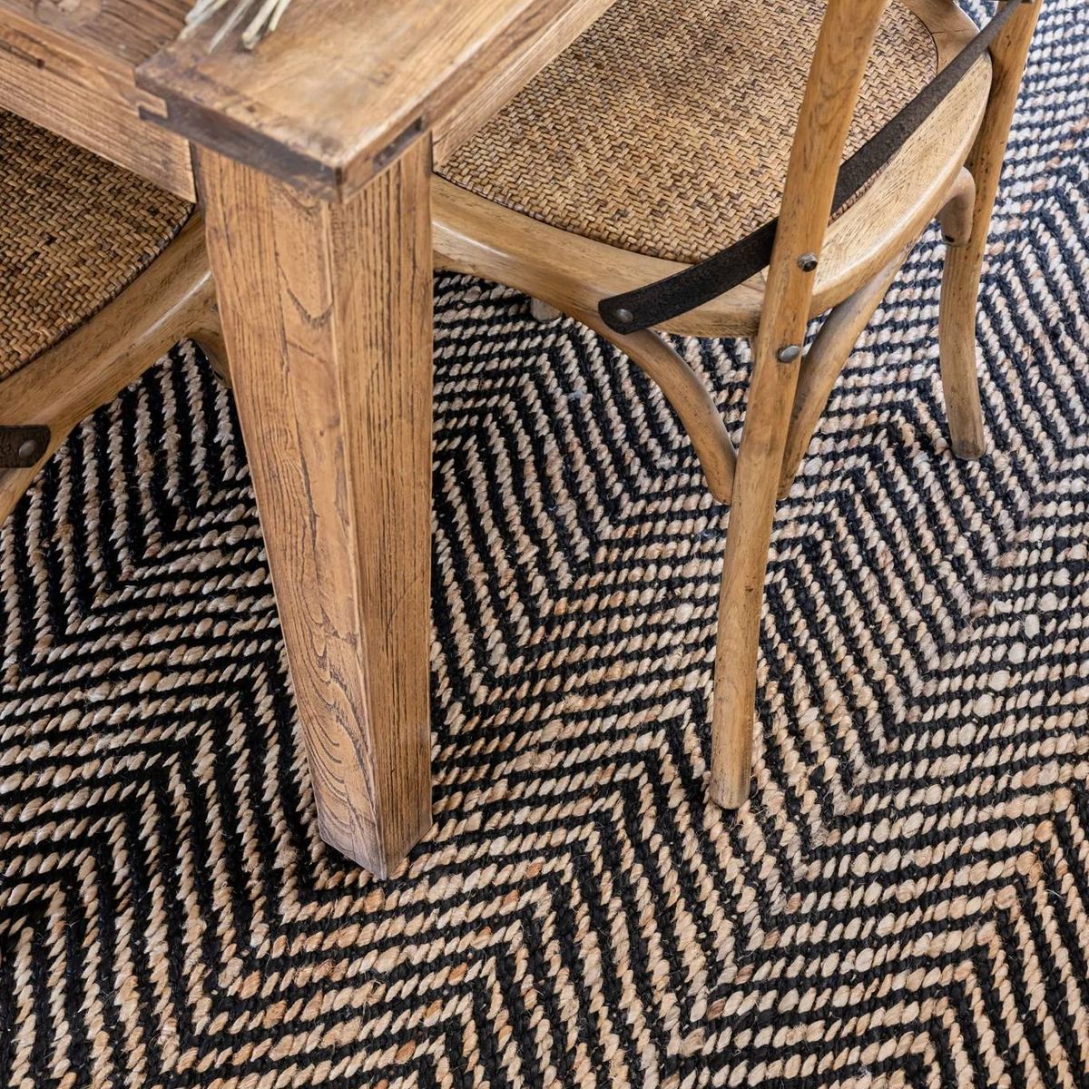 TRIBUS DEL MUNDO - Alfombra Yute Jammu 250 x 350 cm