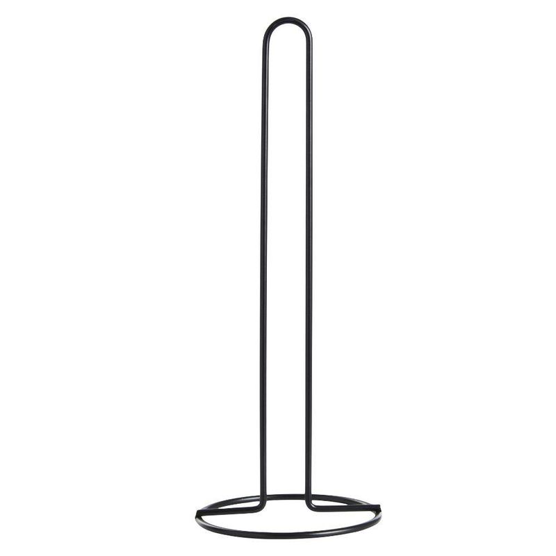 URBAN PRODUCTS - SOPORTE TOALLA NOVA 32 CM METAL NEGRO URBAN PRODUCTS