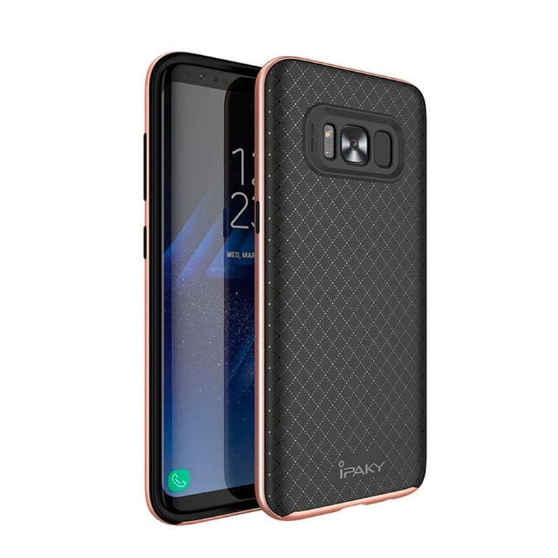 GENERICO - Carcasa Original iPaky para Samsung S8 Plus Rose Gold