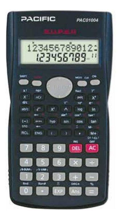 CALCULADORA CIENTIFICA PAC01004 240FUN 12DIGITOS