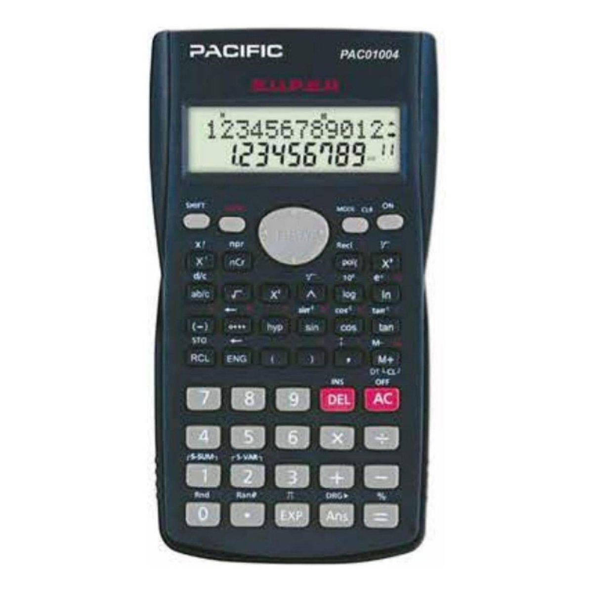 PACIFIC - CALCULADORA CIENTIFICA PACIFIC PAC01004 240FUN 12DIGITOS