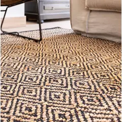 TRIBUS DEL MUNDO - Alfombra Yute Bangalore 250 x 350 cm