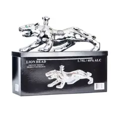 BOU - WHISKY LION HEAD SILVER JAGUAR 40º 1750 CC