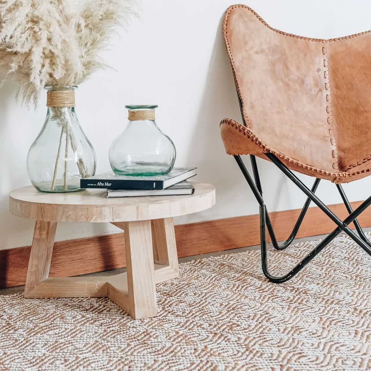 TRIBUS DEL MUNDO - Alfombra Yute Agra 200 x 300 cm