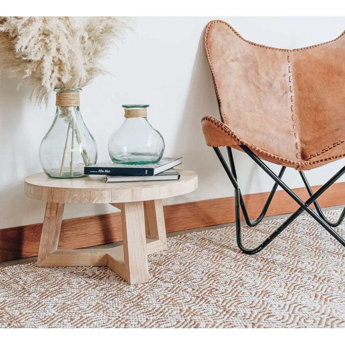 TRIBUS DEL MUNDO - Alfombra Yute Agra 200 x 300 cm