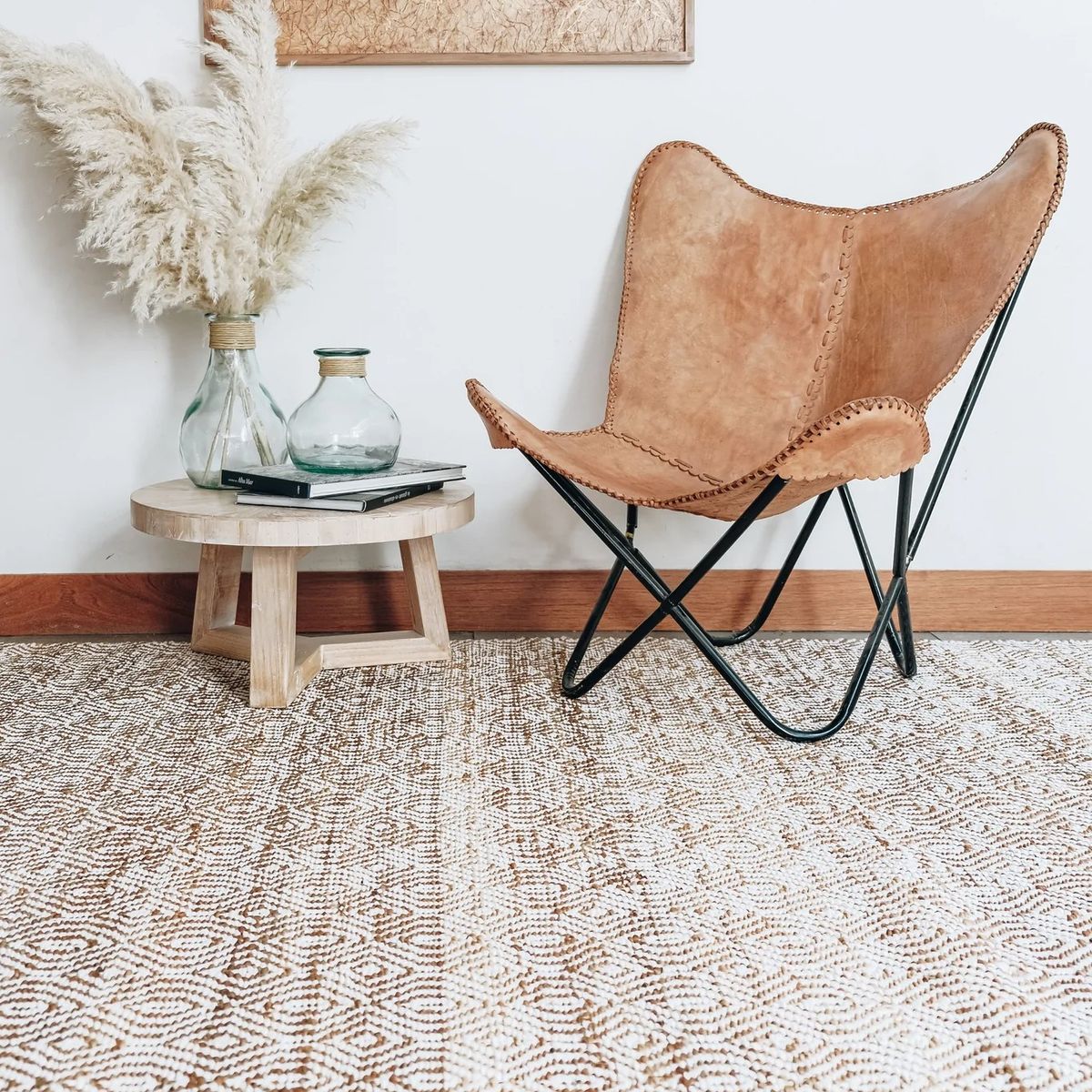 TRIBUS DEL MUNDO - Alfombra Yute Agra 170 x 240 cm