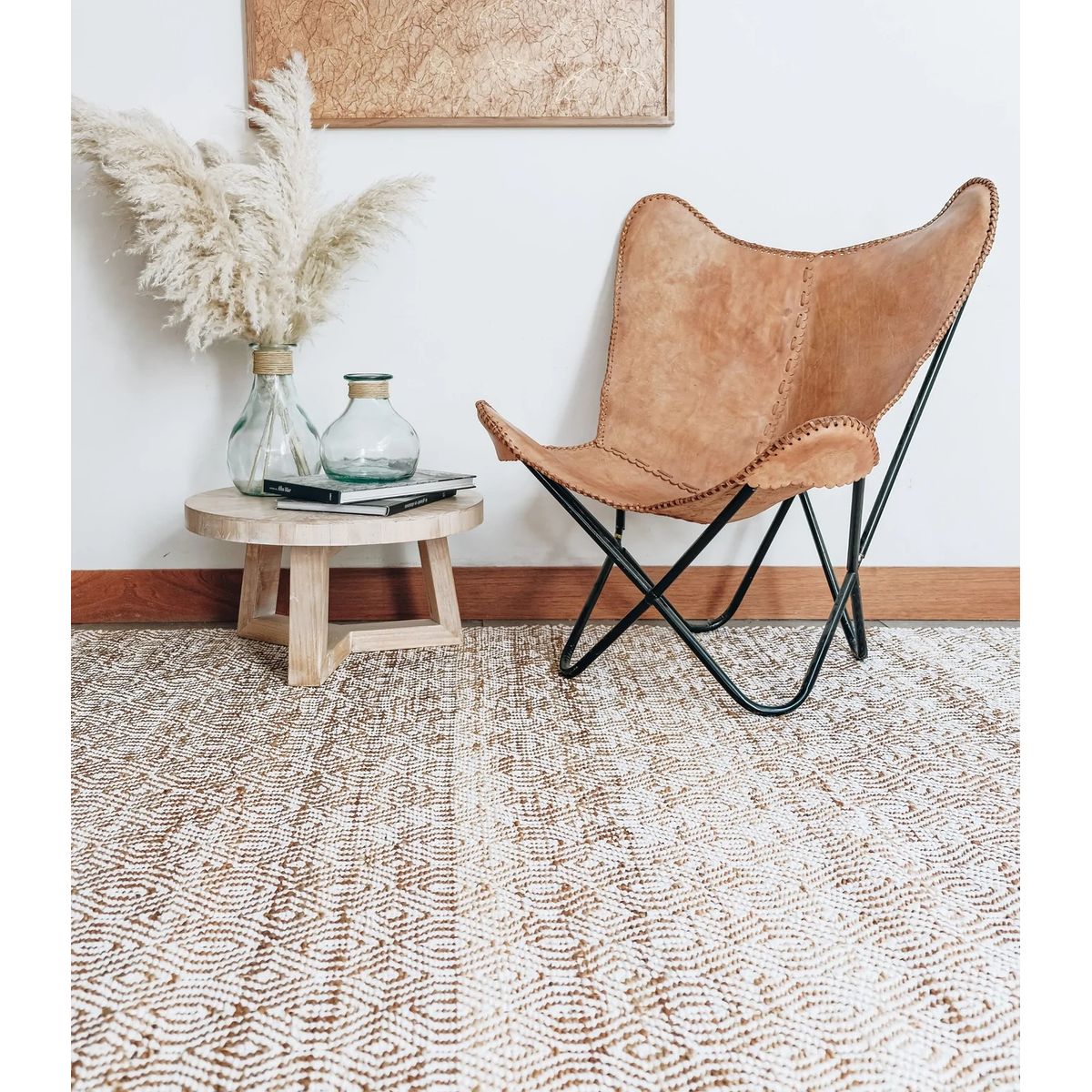 TRIBUS DEL MUNDO - Alfombra Yute Agra 170 x 240 cm