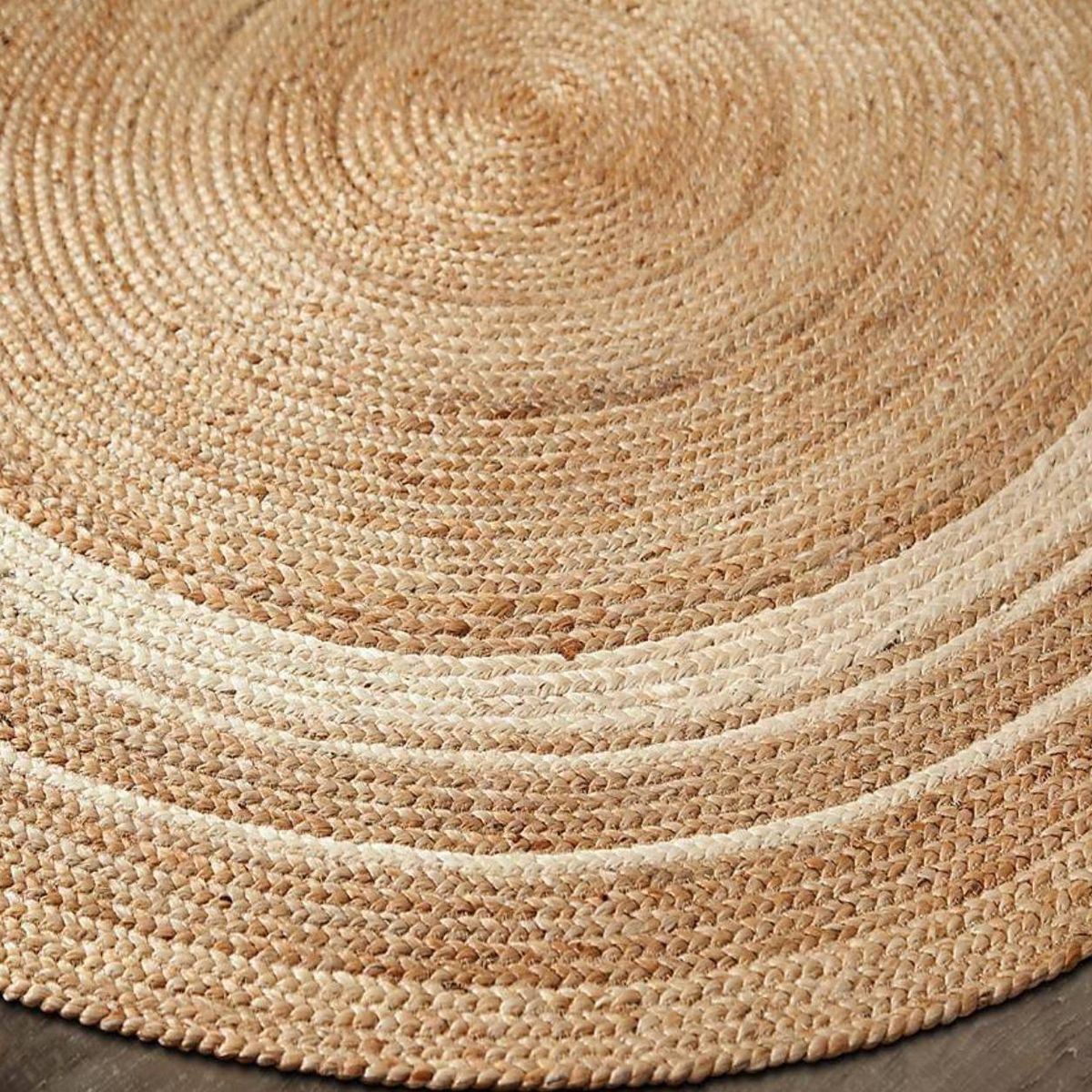 TRIBUS DEL MUNDO - Alfombra Redonda Yute 200 cm Kollam