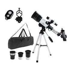 PLANEX - Telescopio Astronómico Monocular F40070 Con Soporte