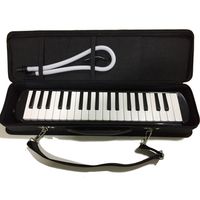 MELODICA CROMATICA CONCERTINA 37 TECLAS KEY + ESTUCHE NEGRO
