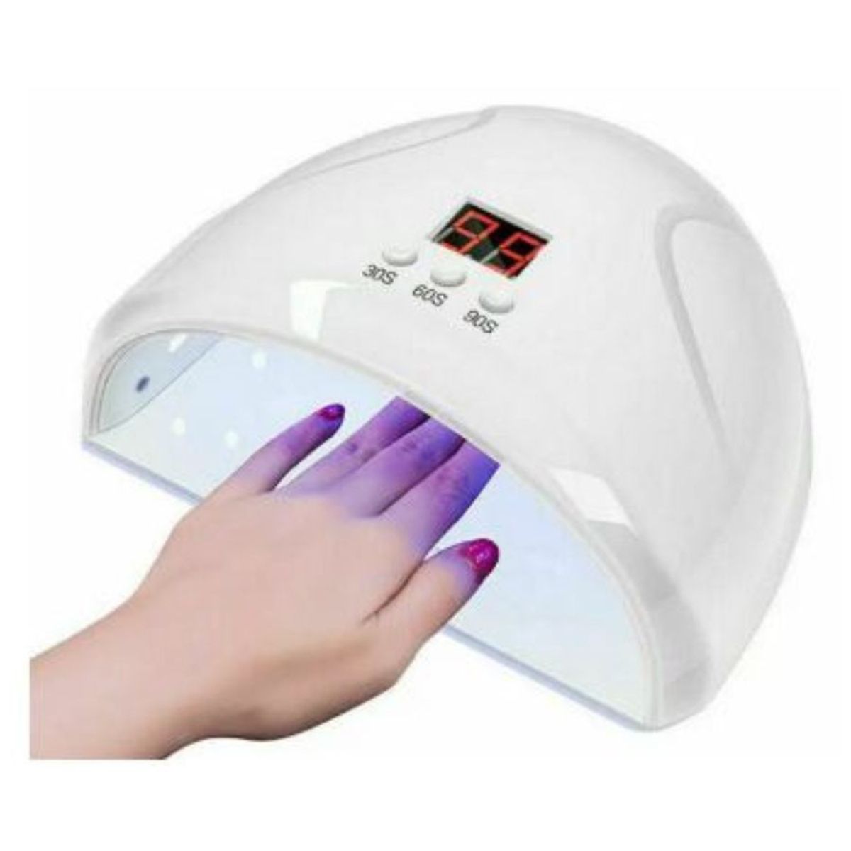 GENERICO - Kit 2 en 1 Manicura Lampara y Set Limpieza