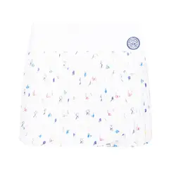 BIDI BADU - Falda Inaya Tech Plissee - White Mixed