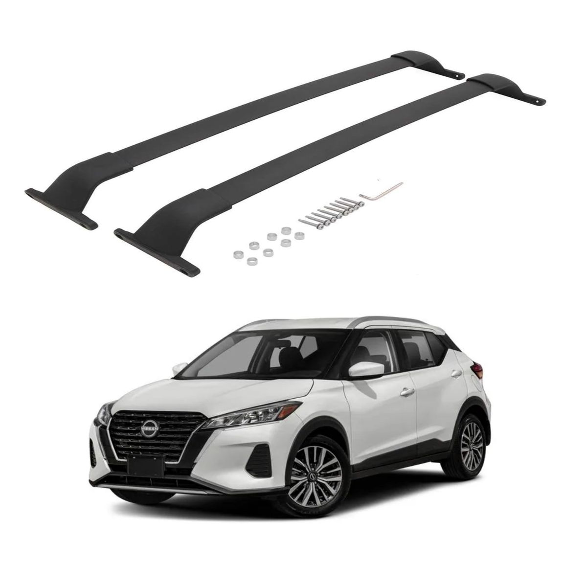 OEM - BARRAS PORTAEQUIPAJE NISSAN KICKS 2017-2023