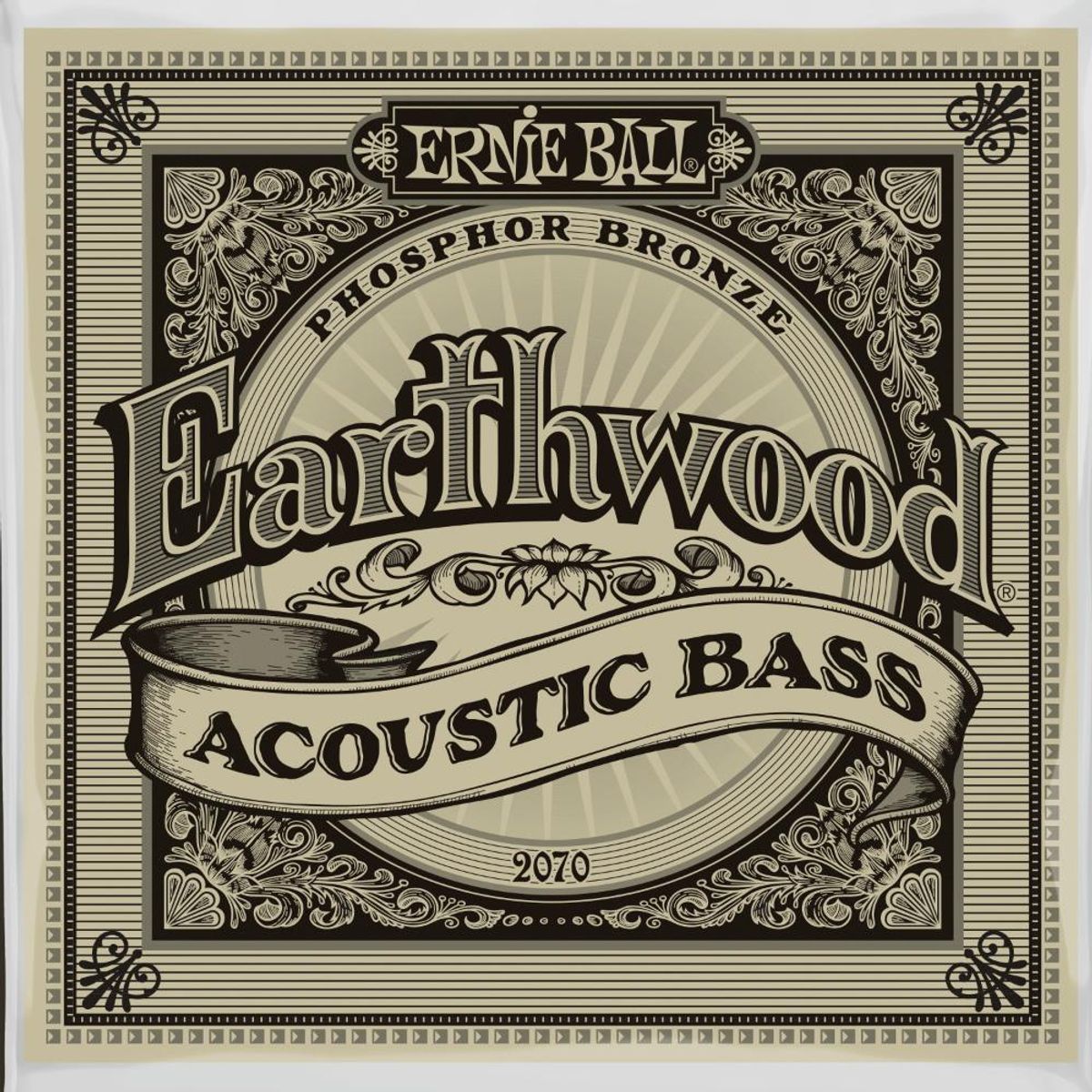 ERNIE BALL - Cuerdas Bajo Acustico Ernie Ball Earthwood Phosphor Bronze - Dorado