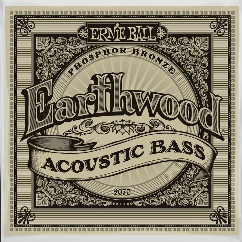 ERNIE BALL - Cuerdas Bajo Acustico Ernie Ball Earthwood Phosphor Bronze - Dorado