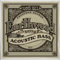 ERNIE BALL - Cuerdas Bajo Acustico Earthwood Phosphor Bronze - Dorado