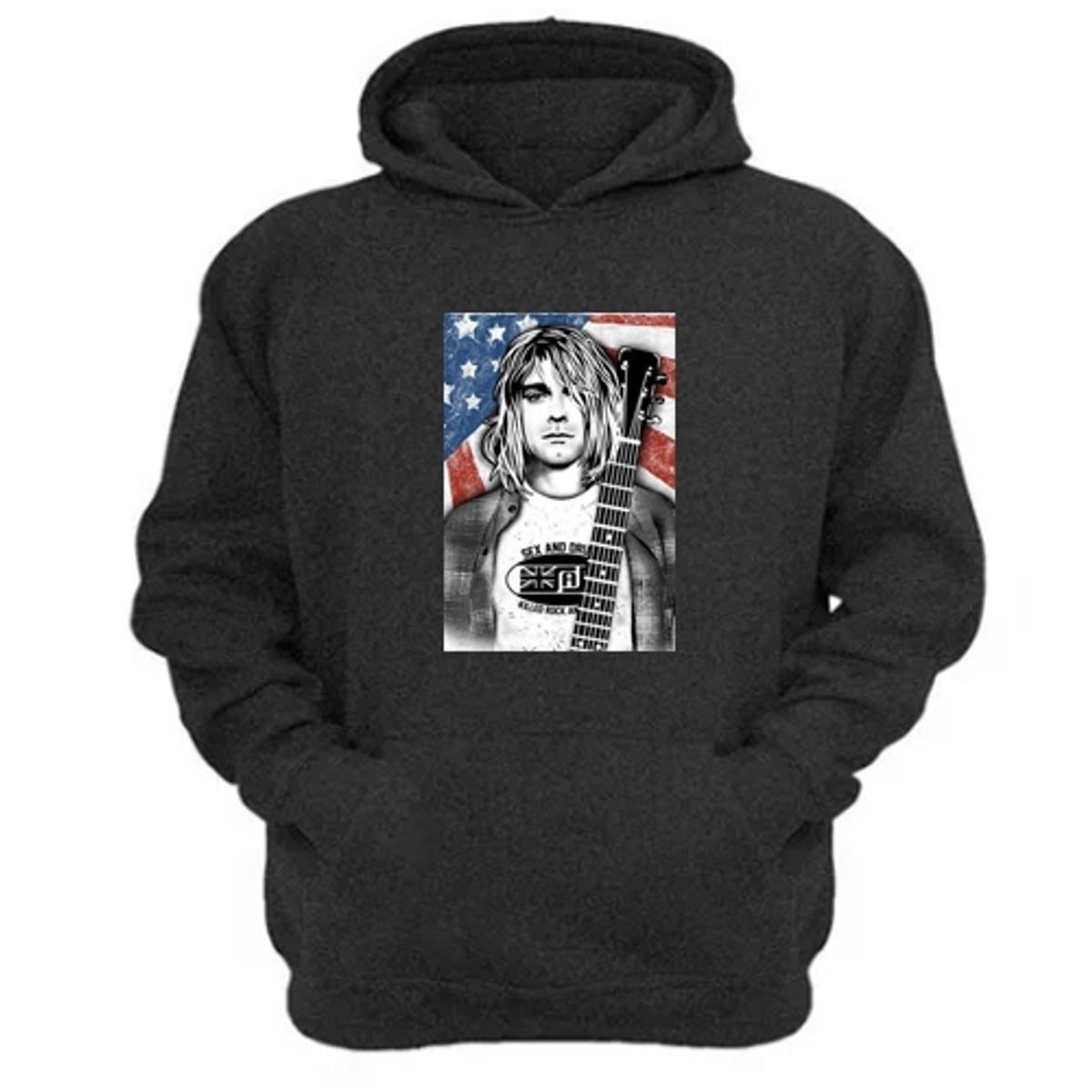 GENERICO - POLERON CANGURO KURT COBAIN