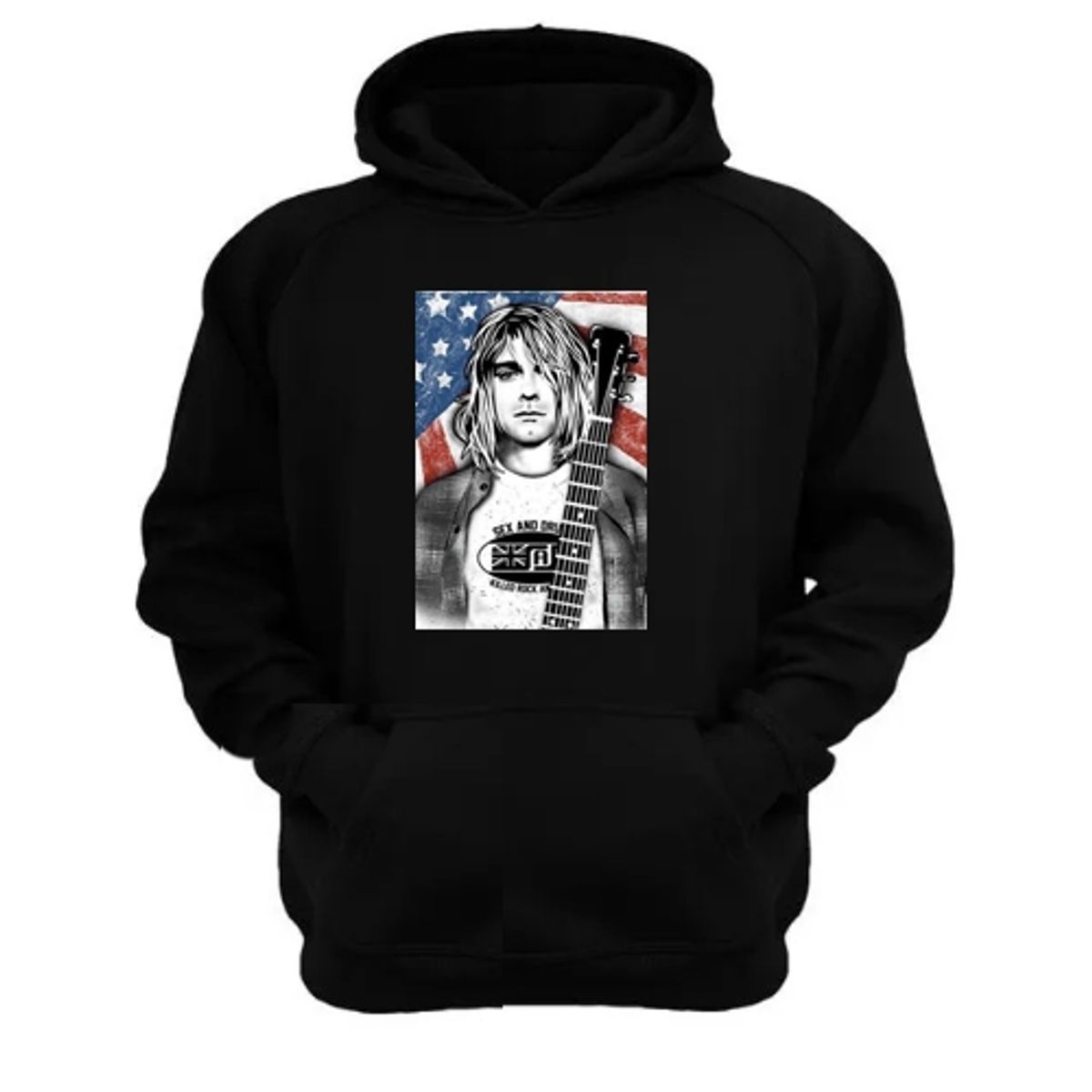 GENERICO - POLERON CANGURO KURT COBAIN