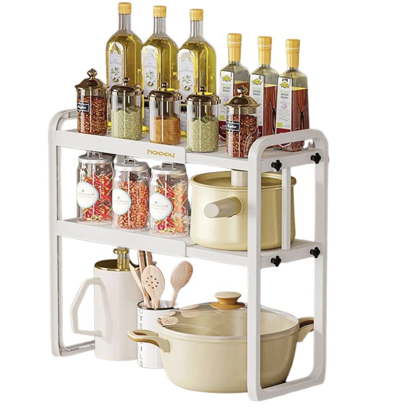 SANTU HOME & DECO - Estante Organizador Extensible Para Cocina 2 Niveles