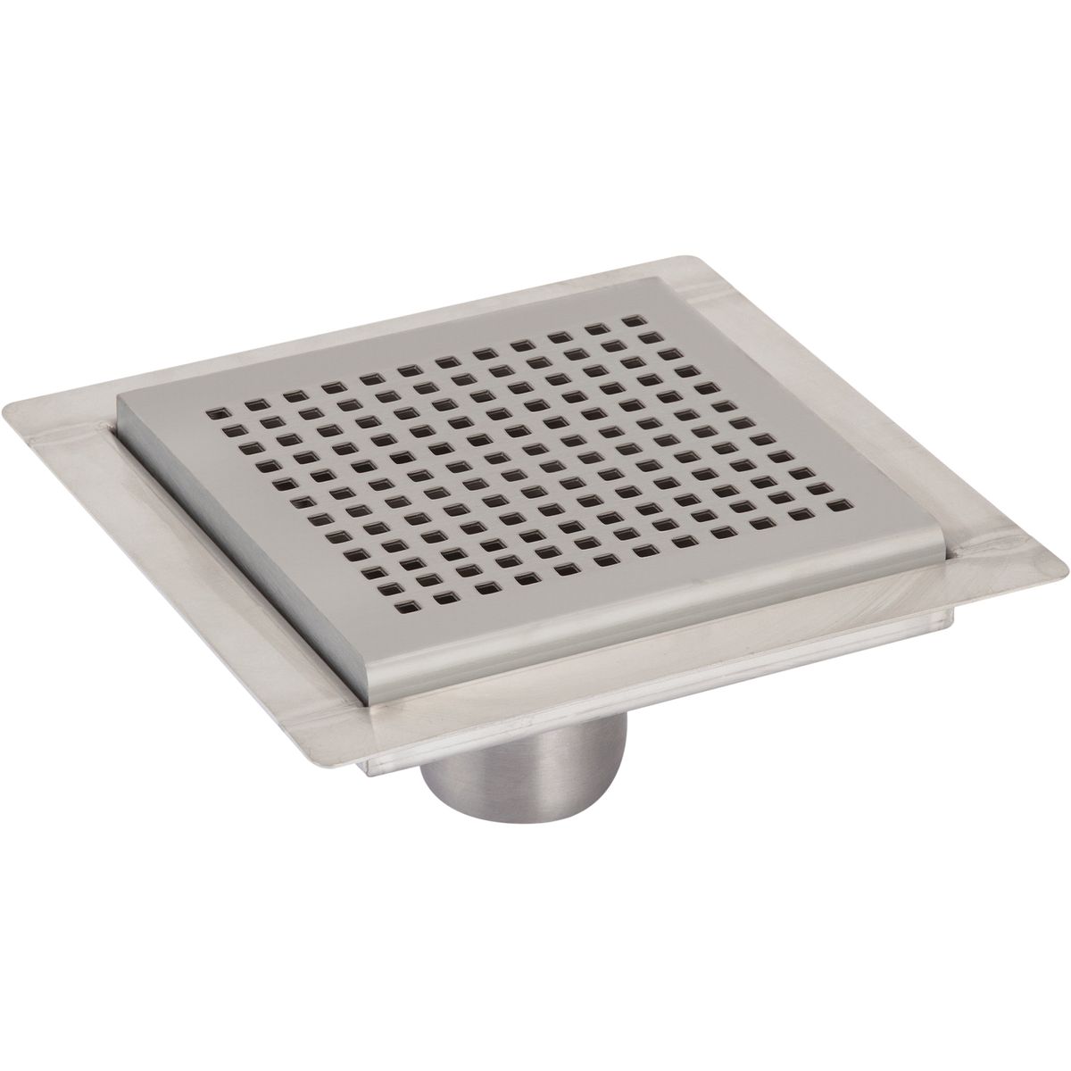 DUSCHY - Desagüe cuadrado para ducha en obra 6 pulgadas