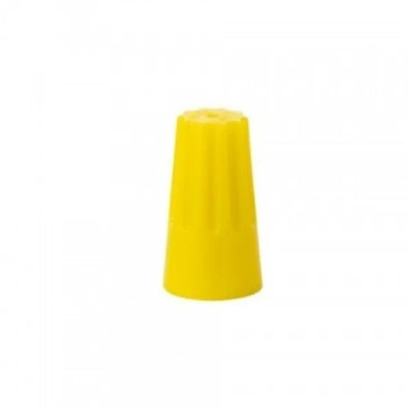 GENERICO - Conector Conico N° 44 Amarillo (Bolsa 100 Unidades)