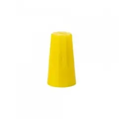 GENERICO - Conector Conico N° 44 Amarillo (Bolsa 100 Unidades)