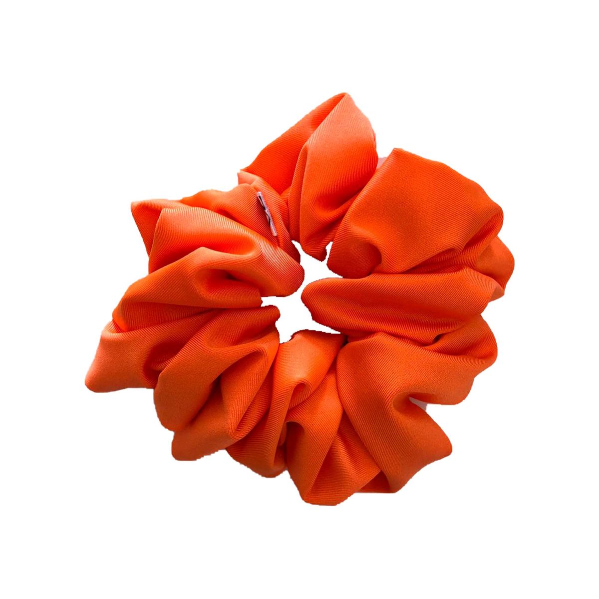 GENERICO - Colet Scrunchie Pelo Mujer Niña Naranjo Marca Ozato