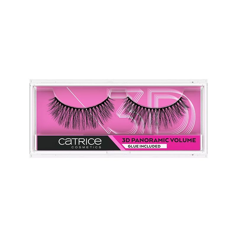 CATRICE - Pestañas Postizas 3d Panoramic Volumen Catrice Pega Incluida
