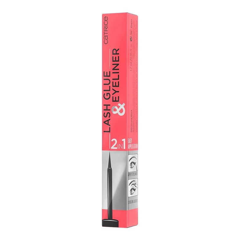 CATRICE - Pegamento Delineador Negro Para Pestañas Catrice