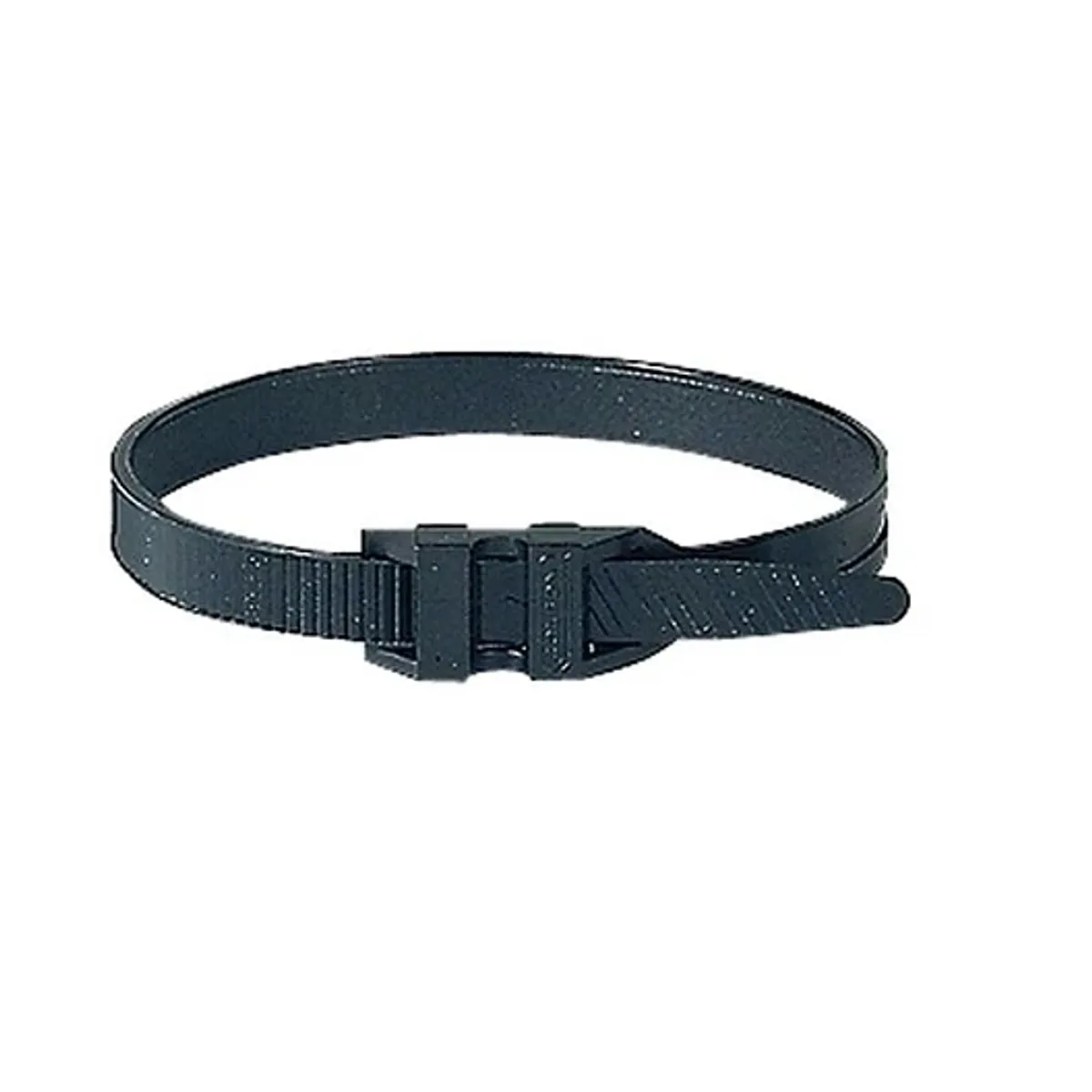 GENERICO - Amarra Cable Doble Hebilla 260 x 9.0 mm Negra (Bolsa 100 Unidades)