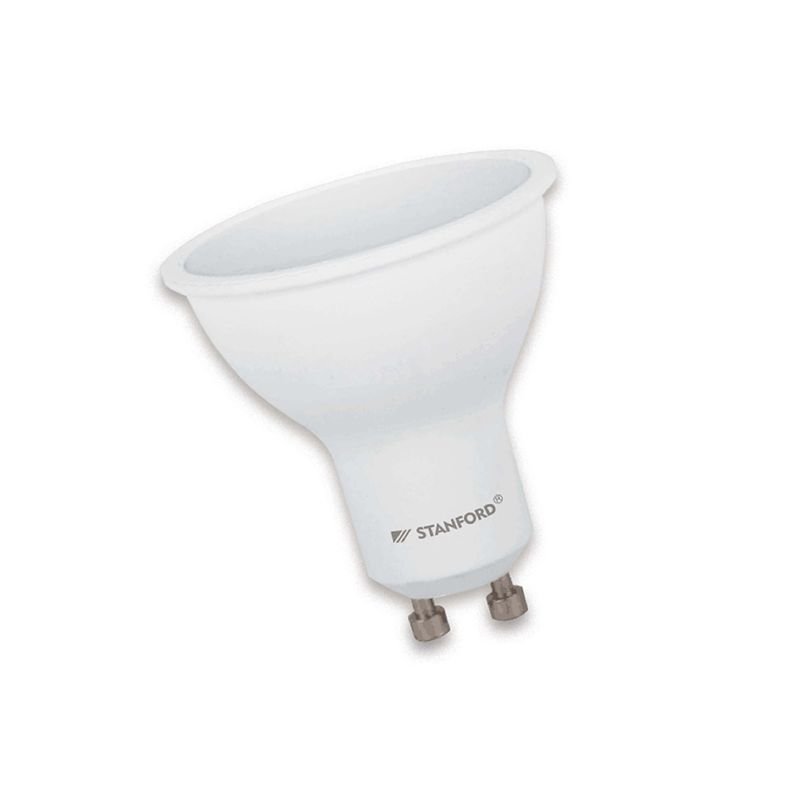 STANFORD - Pack de 10 Ampolletas Led Dicroica 6W Luz Fría