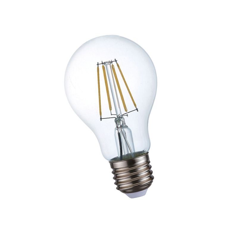 STANFORD - Pack de 5 Ampolletas Led Clásica Filamento 6W E27 Luz Cálida