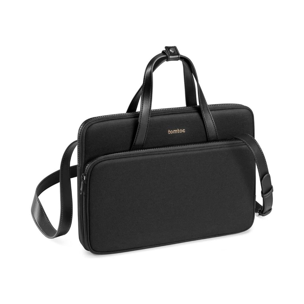 TOMTOC - Tomtoc Bolso de Hombro Versatile-A12 MacBook Pro 14 M3M2M1 - Negro