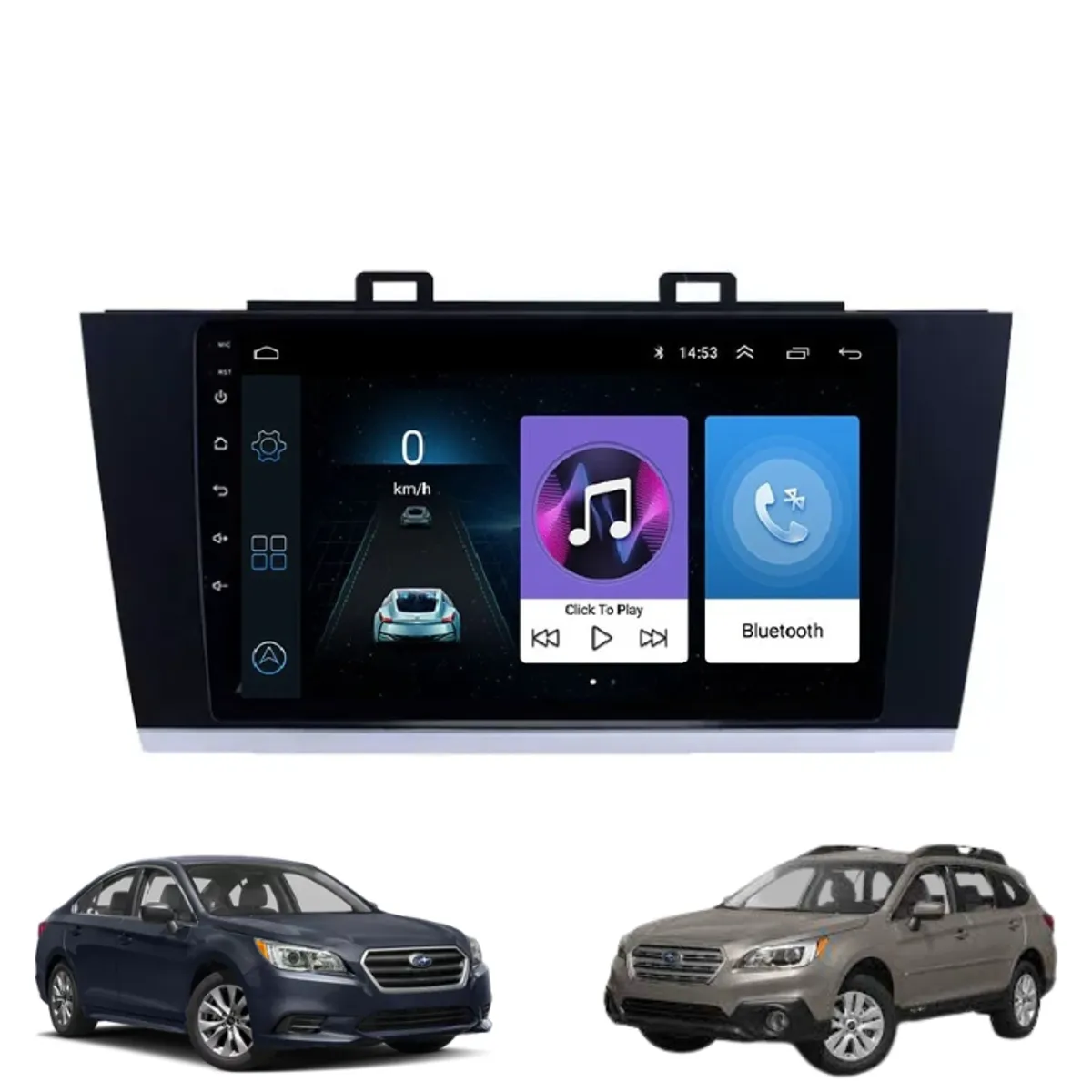 OEM - Radio Android 10.1 Subaru Legacy/ Outback 2015+ Camara