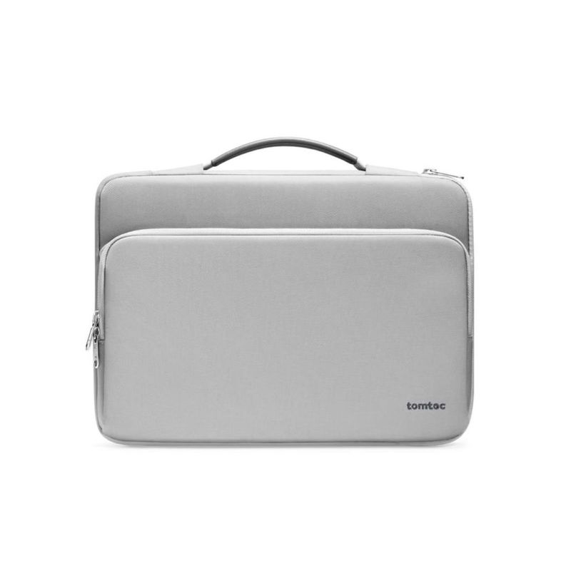 TOMTOC - Tomtoc Maletín A14 para NotebookMacbook Pro hasta 14 - Gris Claro