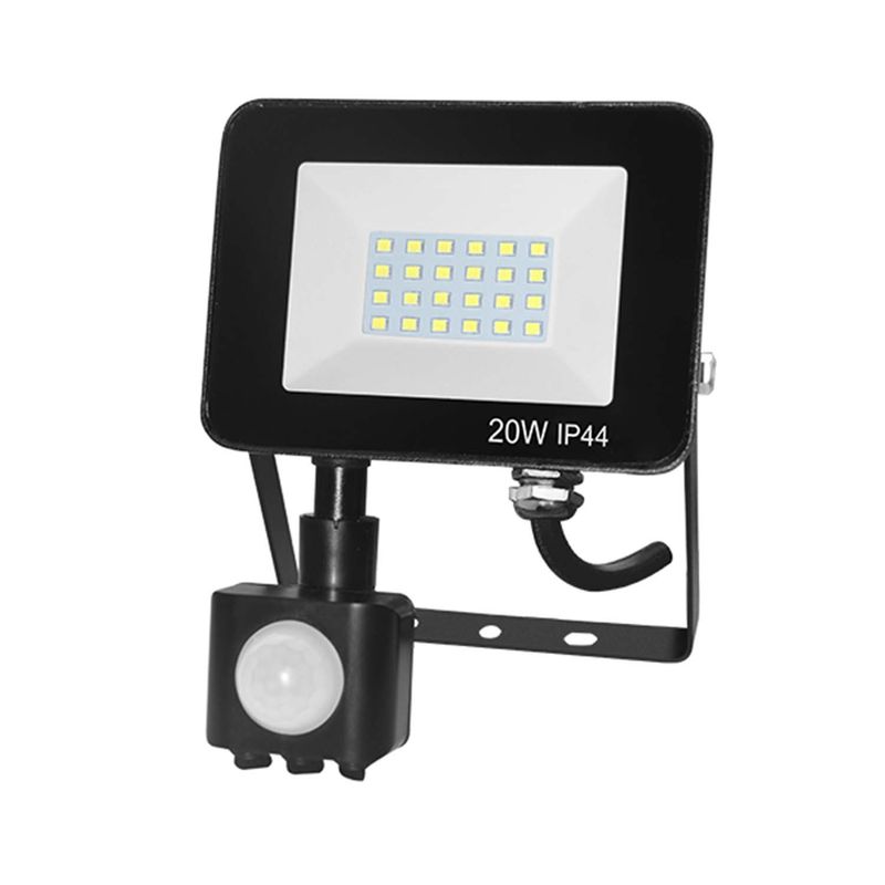 STANFORD - Proyector Led con Sensor de Movimiento 20W Luz Fria