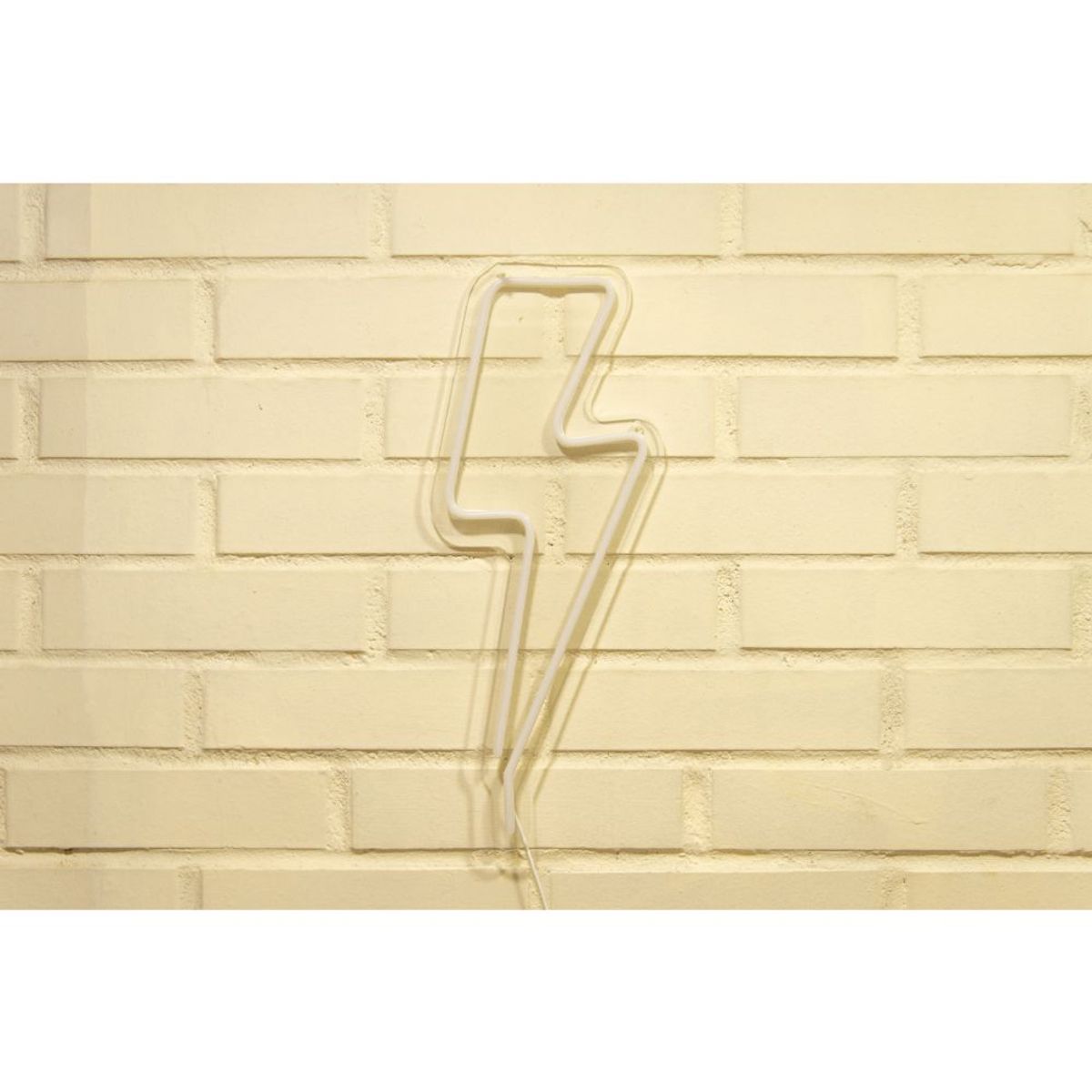 GEN - LETRERO ESTILO NEON RAYO GRANDE ROSADOUSB195x51cm