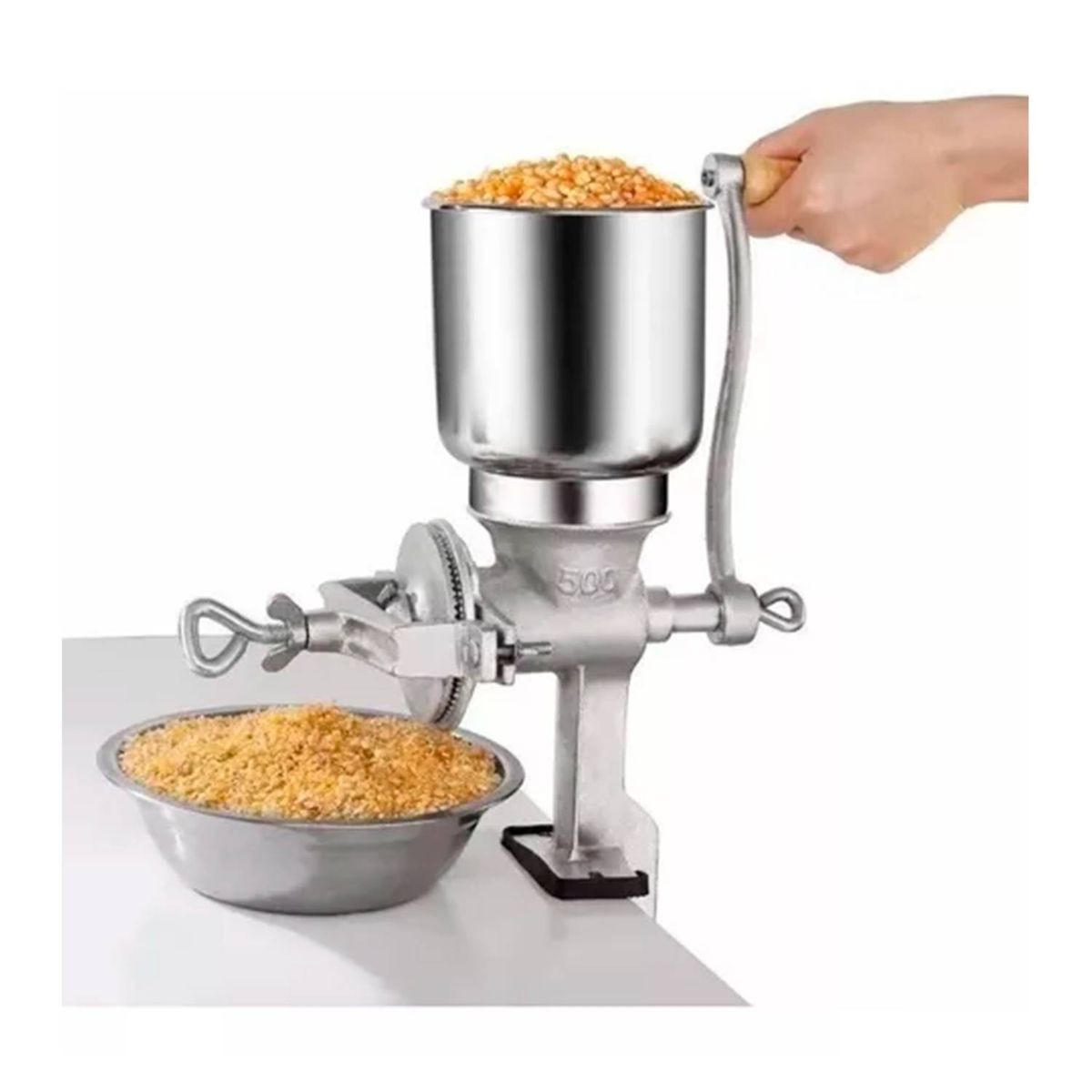 GENERICO - Molino Manual Metálico De Choclo Maiz